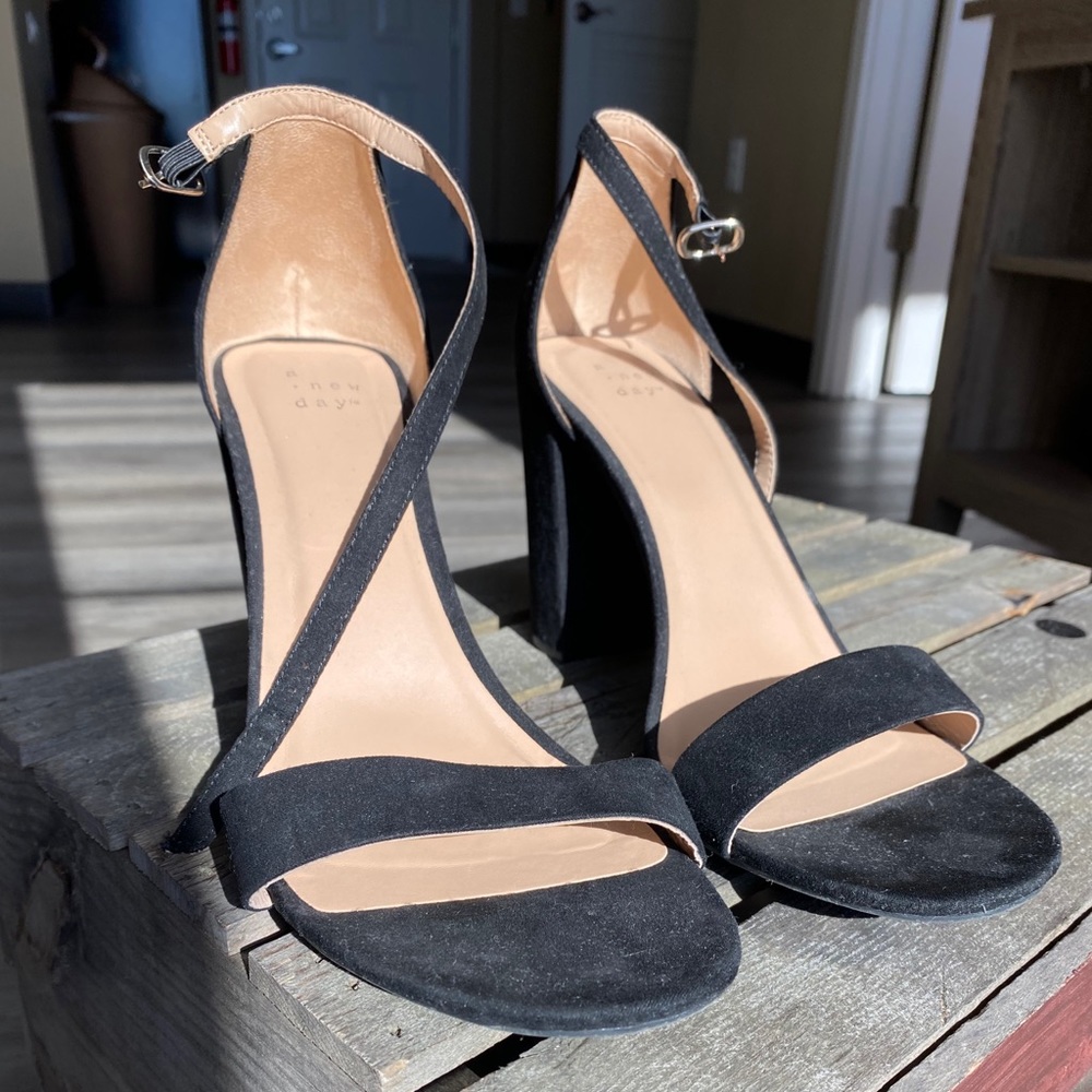 Black heels